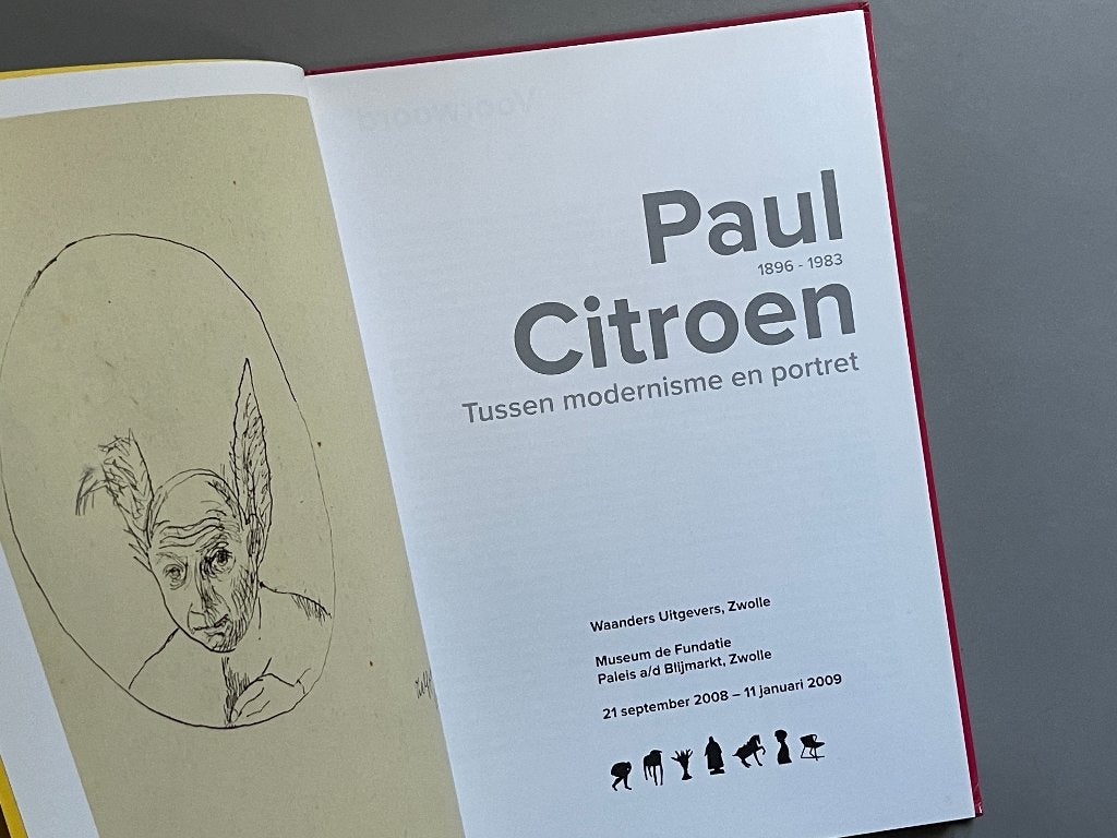 Paul Citroen (1896-1983) - Tussen modernisme en portret 2008, Ophalen of Verzenden, Zo goed als nieuw, Schilder- en Tekenkunst