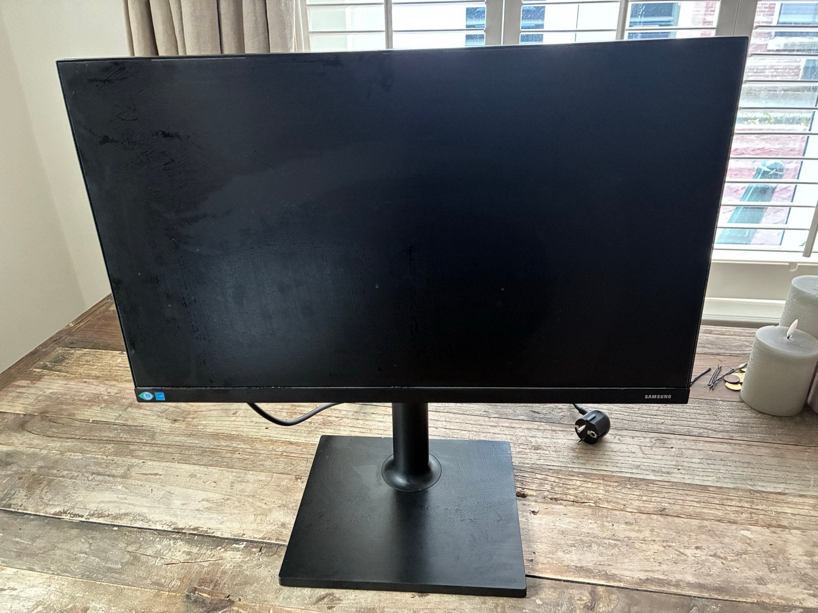 Samsung F24T450FQR 24 inch Full HD Monitor, Ophalen, Niet werkend, Full HD, HDMI