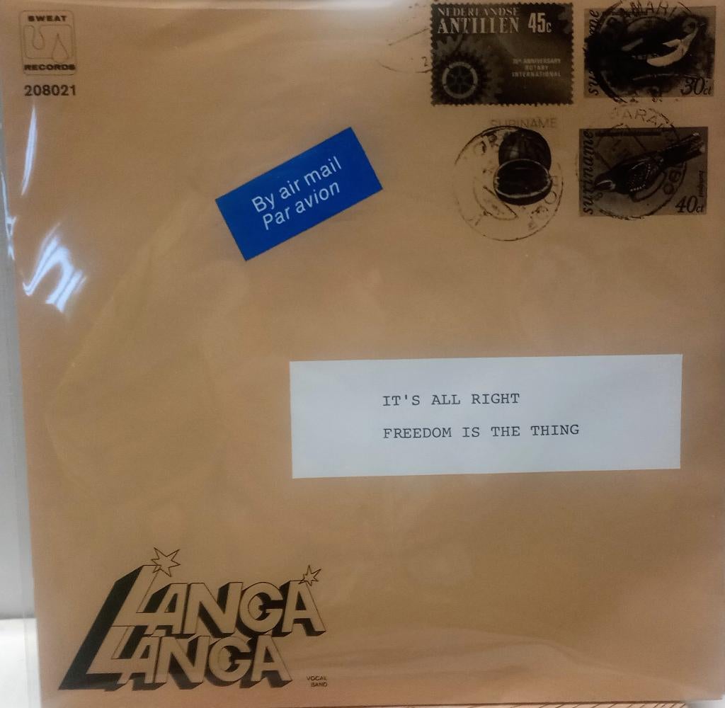 Langa Langa – It's All Right, 7 inch, Single, Ophalen of Verzenden, Pop