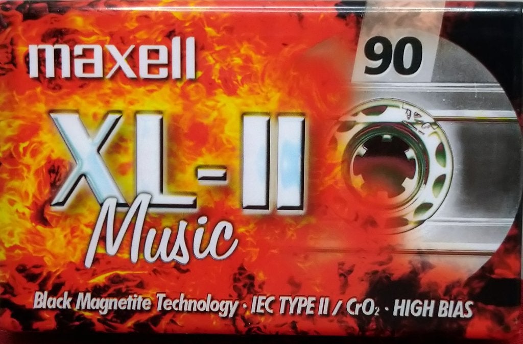 Maxell XL-II IEC Type II CrO2 90 Tape (cassettebandje), Overige genres, 1 bandje, Ophalen of Verzenden, Nieuw in verpakking