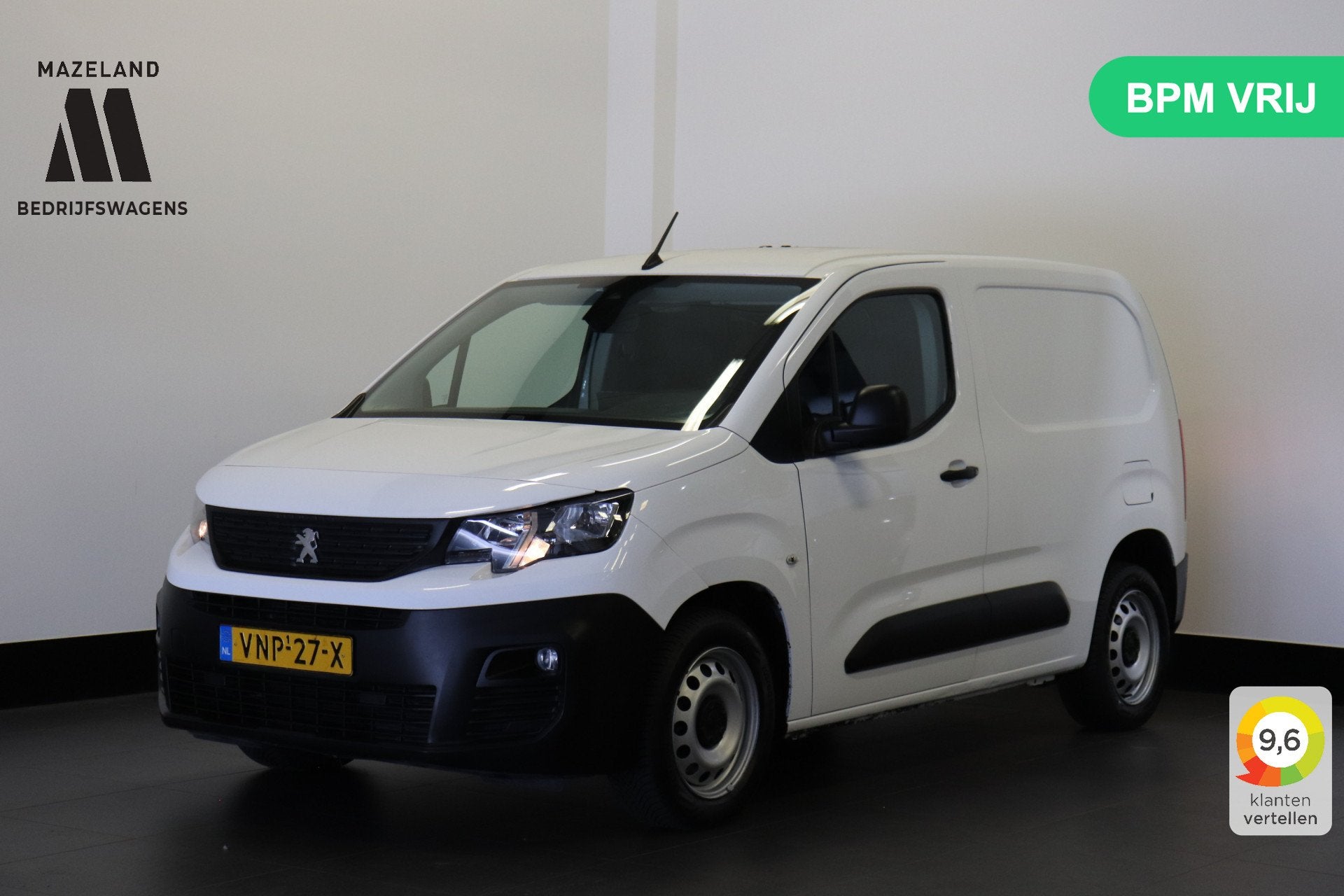 Peugeot Partner 1.5 BlueHDI 130PK Automaat EURO 6 - Airco -, Gebruikt, 4 cilinders, Bedrijf, Diesel