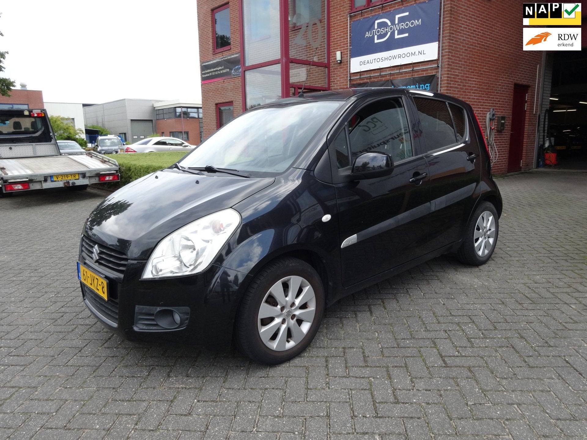 Suzuki Splash 1.2 Exclusive/Airco/Boekjes/Cruise Control, Auto's, Voorwielaandrijving, Gebruikt, 4 cilinders, Zwart