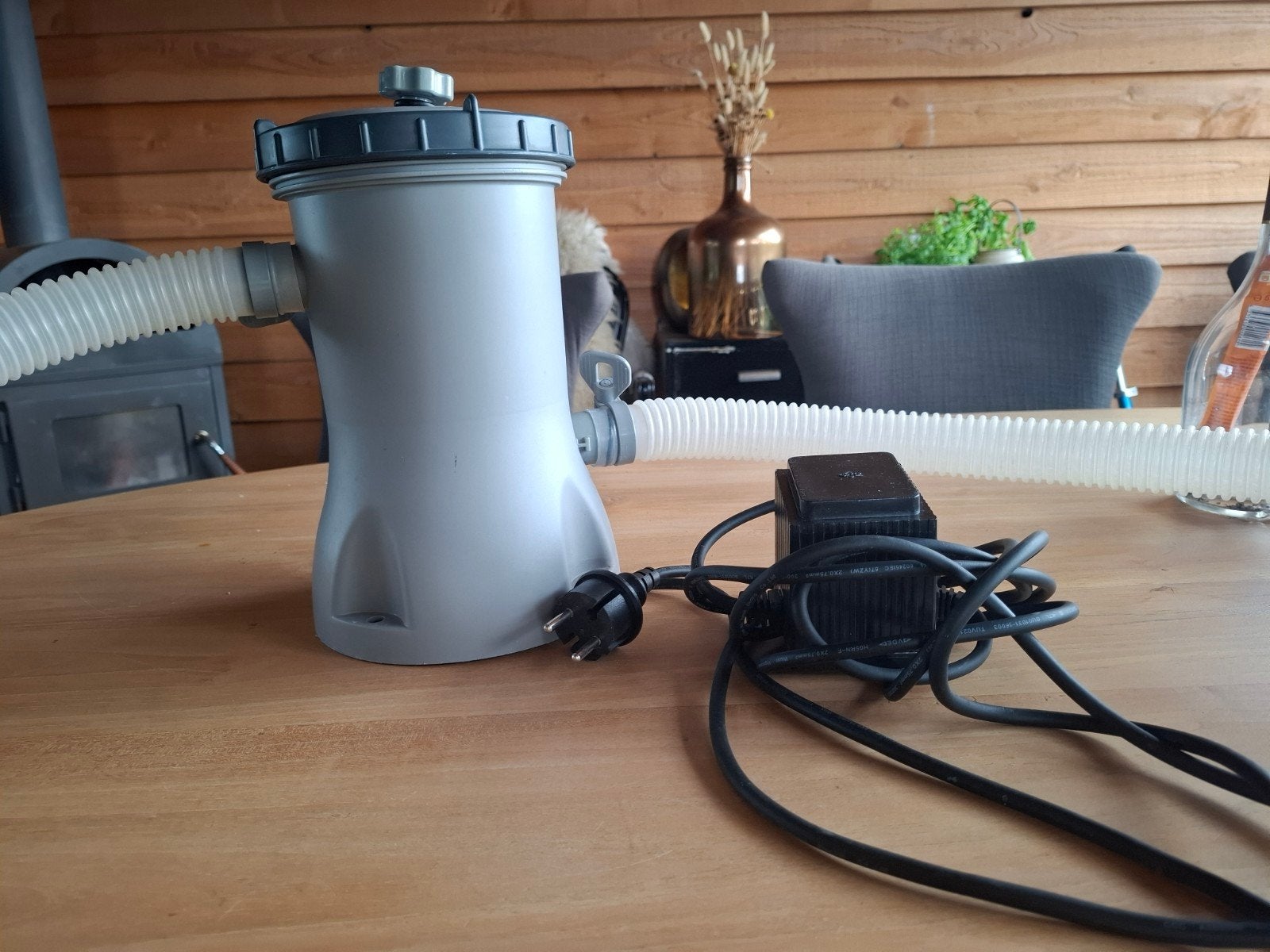 Bestway Flowclear filterpomp met 3 cartridges, Ophalen of Verzenden, Gebruikt, Zwembadpomp