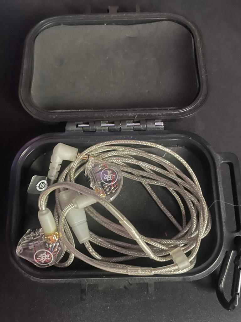 Mackie mp-460 high end IEM (Quad BA Drivers) inclusief kabel, Audio, Tv en Foto, Koptelefoons, Ophalen, Zo goed als nieuw, Overige merken