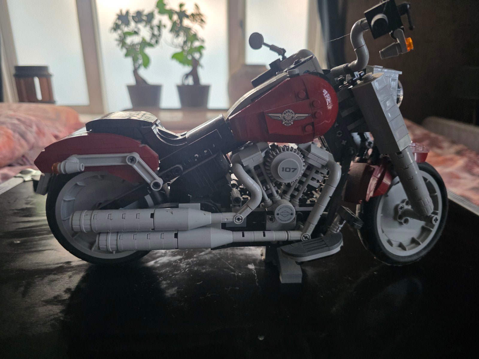 Lego Creator Expert Harley-Davidson Fat Boy 10269, Ophalen of Verzenden, Zo goed als nieuw