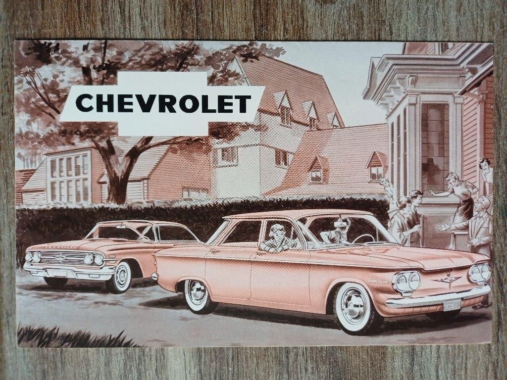 Oude Chevrolet brochure, Boeken, Auto's | Folders en Tijdschriften, Ophalen of Verzenden, Zo goed als nieuw, Chevrolet