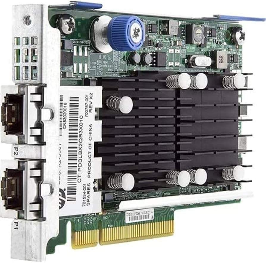 HP 533FLR-T FlexFabric 10GB Dual Port netwerkadapter, Facturen@maascomputers.nl, Ophalen of Verzenden, Cargadoorweg 23, 6541 BT Nijmegen