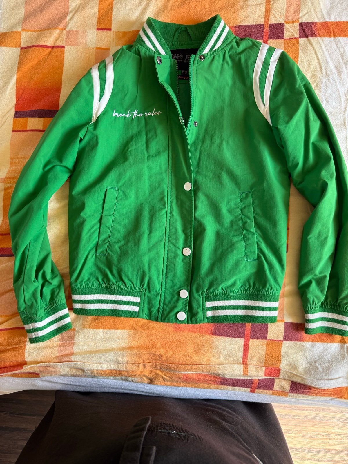 Groene Cars spijkerjas maat 152 - Zo goed als nieuw, Kinderen en Baby's, Kinderkleding | Maat 152, Ophalen of Verzenden, Zo goed als nieuw