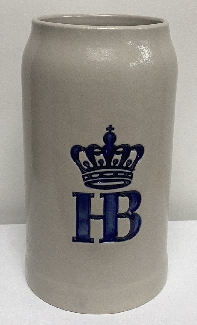 aardewerk bierpul HofBrau München, Ophalen of Verzenden