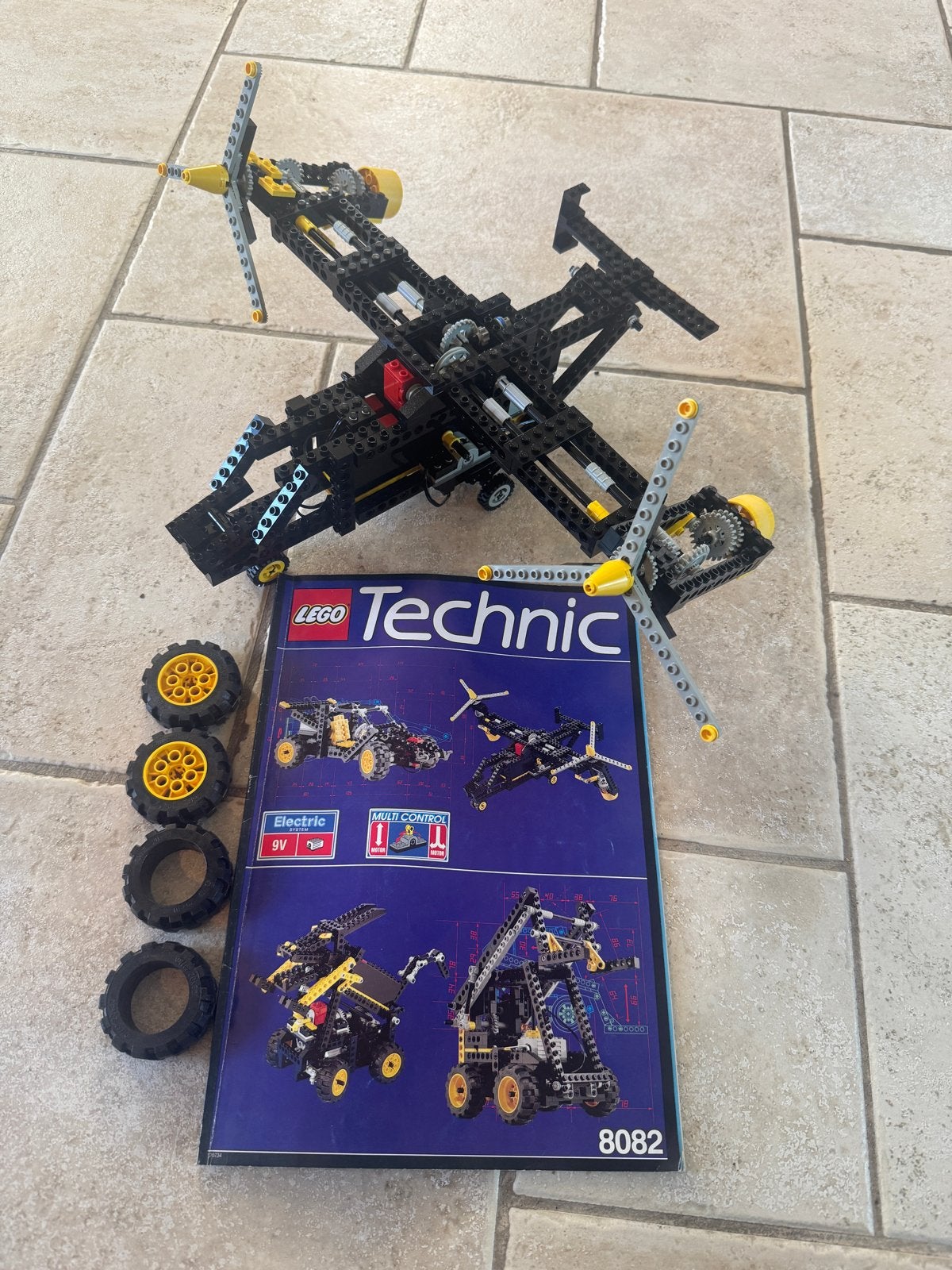 Lego Technic 8082 Universele Set met Instructies, Gebruikt, Lego, Ophalen of Verzenden, Technic