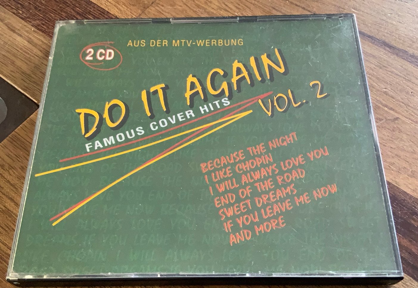 DUBBEL CD DO IT AGAIN VOL. 2 FAMOUS COVER HITS VARIOUS ZYX, Inclusief boekje, Gebruikt, Verzenden, Dance