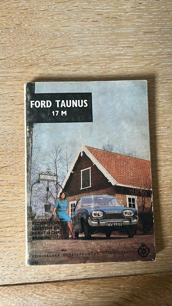 ANWB Technische gegevens en praktische wenken Ford Taunus 17, Ophalen of Verzenden, Gelezen, Ford