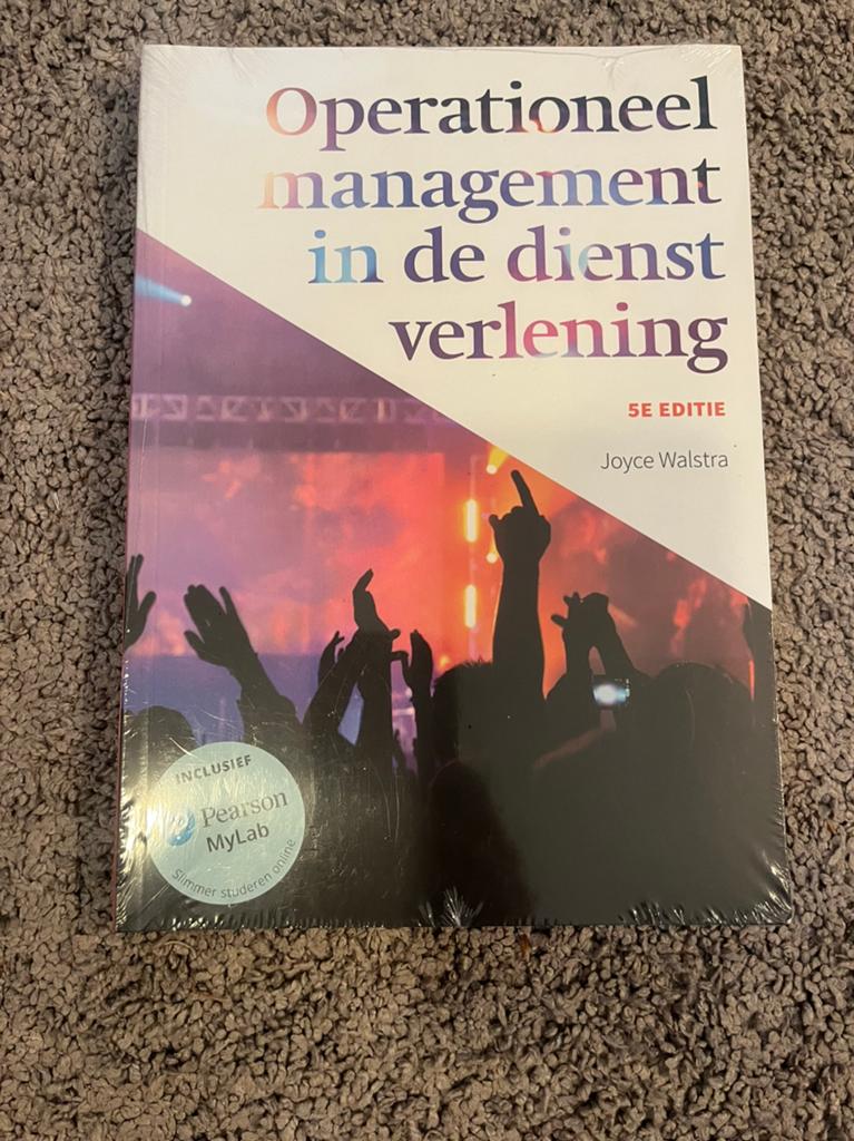 Operationeel management in de dienstverlening, 5e editie met, Boeken, Joyce Walstra, Nieuw, Ophalen of Verzenden, Nederlands