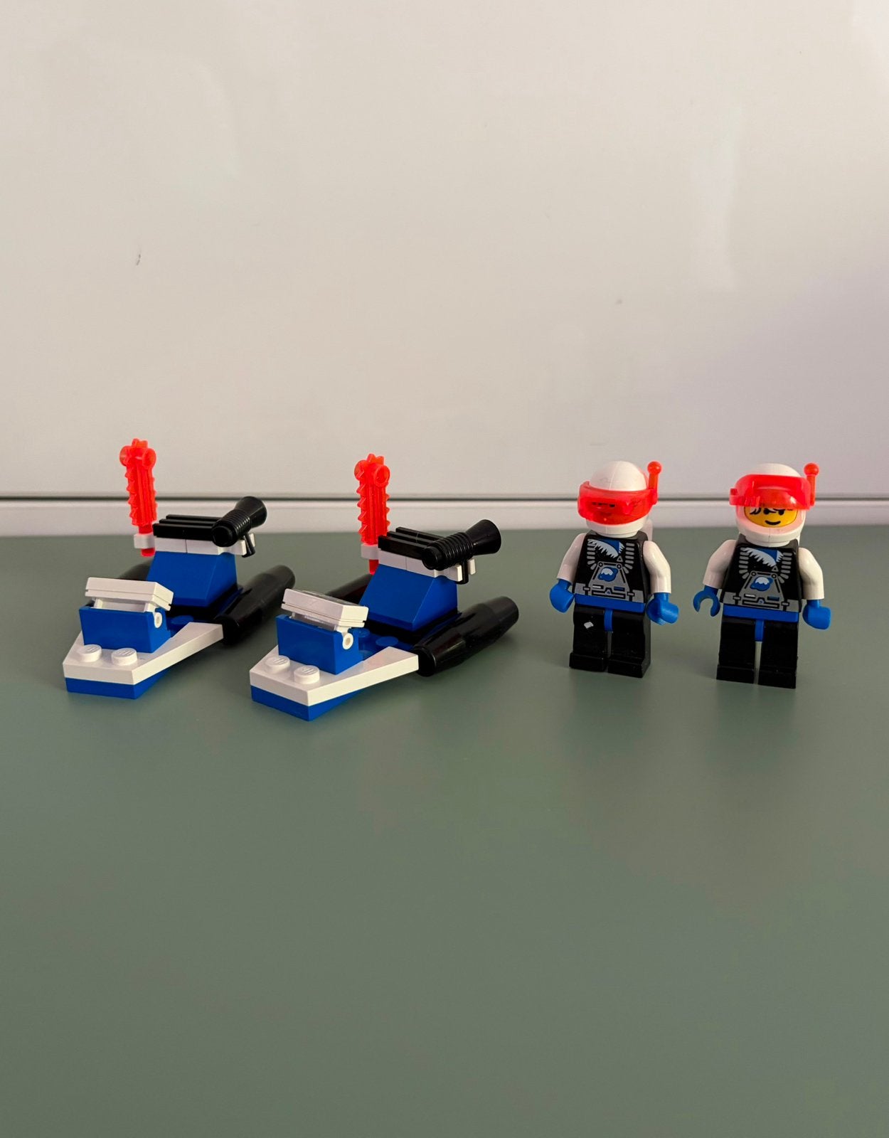2x Lego 1732 ice planet scooter sets, Overige thema's, Compleet, Lego, Ophalen of Verzenden