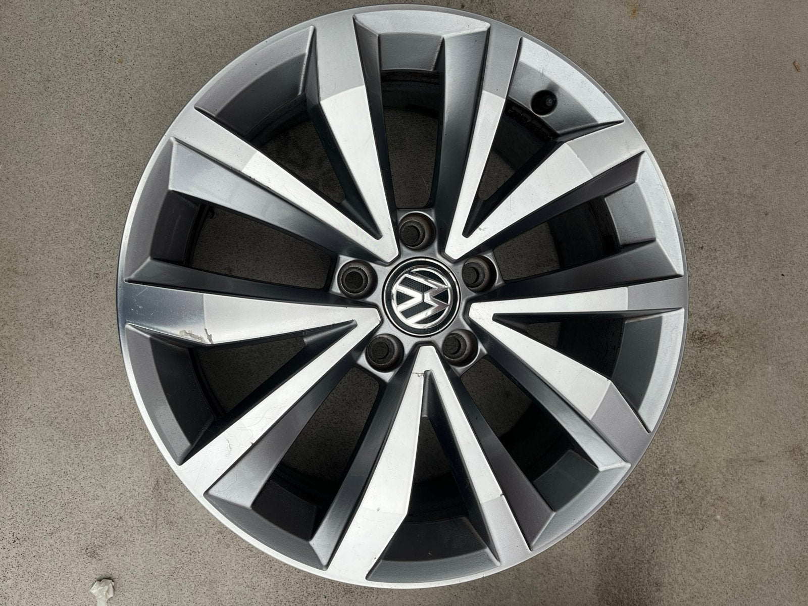 2x Volkswagen velg Mayfield 17 x 7J ET45, Ophalen