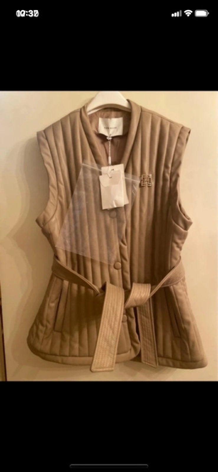 Nikkie fifth house leren gilet, Kleding | Dames, Ophalen of Verzenden, Nieuw, Maat 42/44 (L), Beige