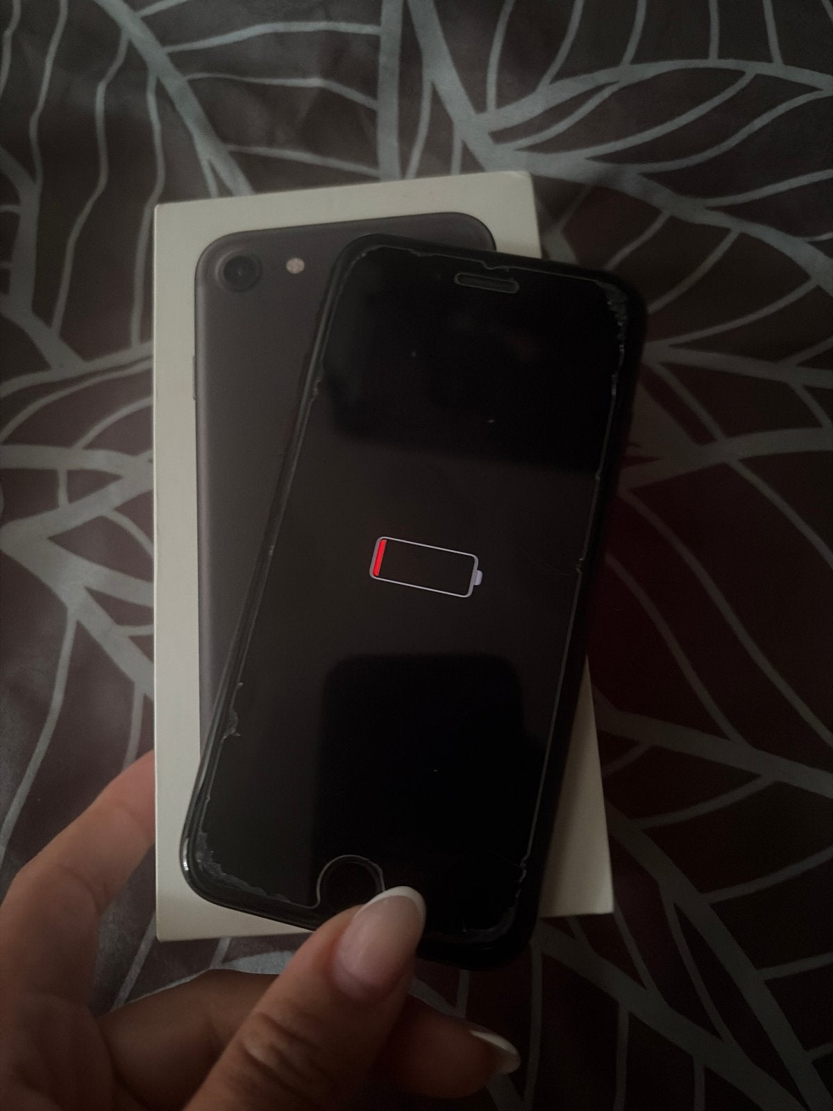 iPhone 7 32GB Zwart met doos, Telecommunicatie, Mobiele telefoons | Apple iPhone, Gebruikt, Zwart, 32 GB, Ophalen of Verzenden