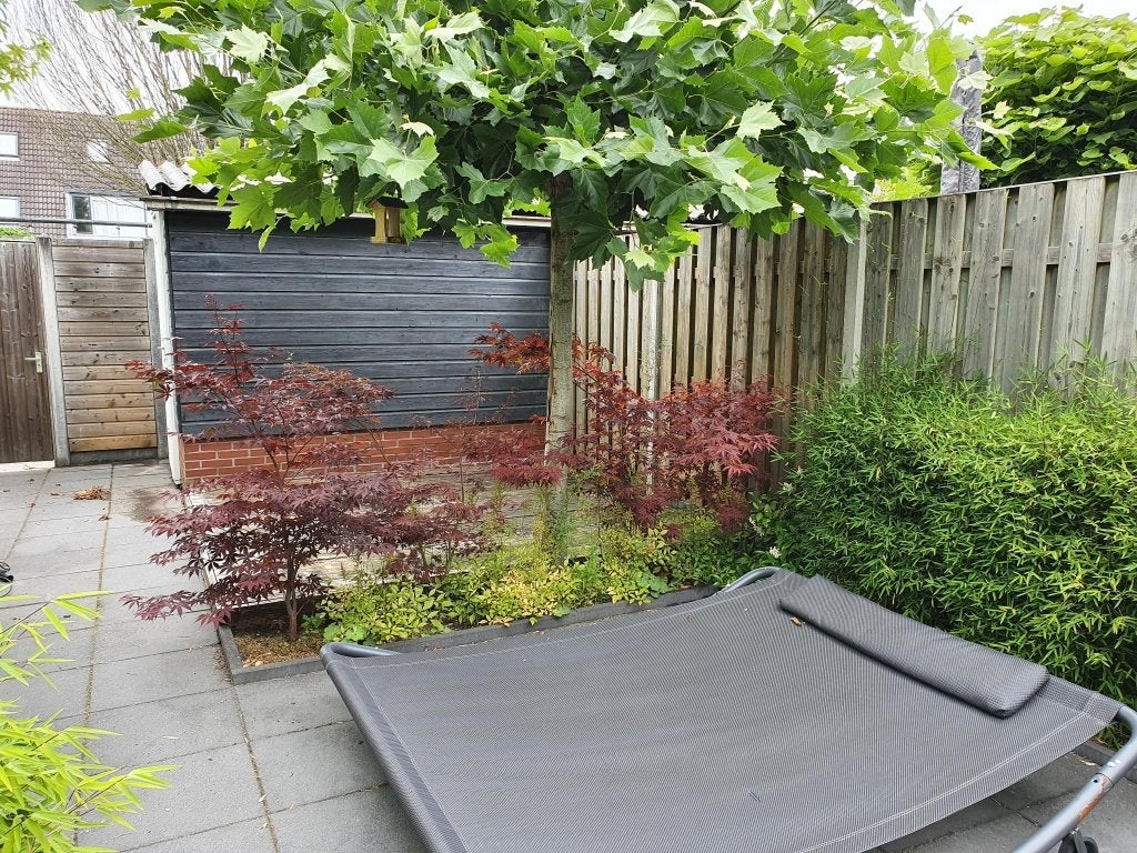 Florabest ligbed, Ophalen, Gebruikt, Aluminium, Verrijdbaar