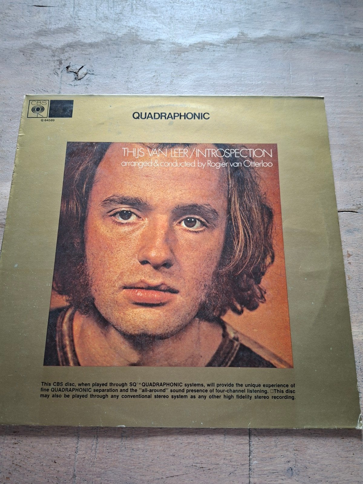 Thijs van Leer - Introspection (Quadraphonic LP), LP, Gebruikt, Ophalen of Verzenden, 12 inch