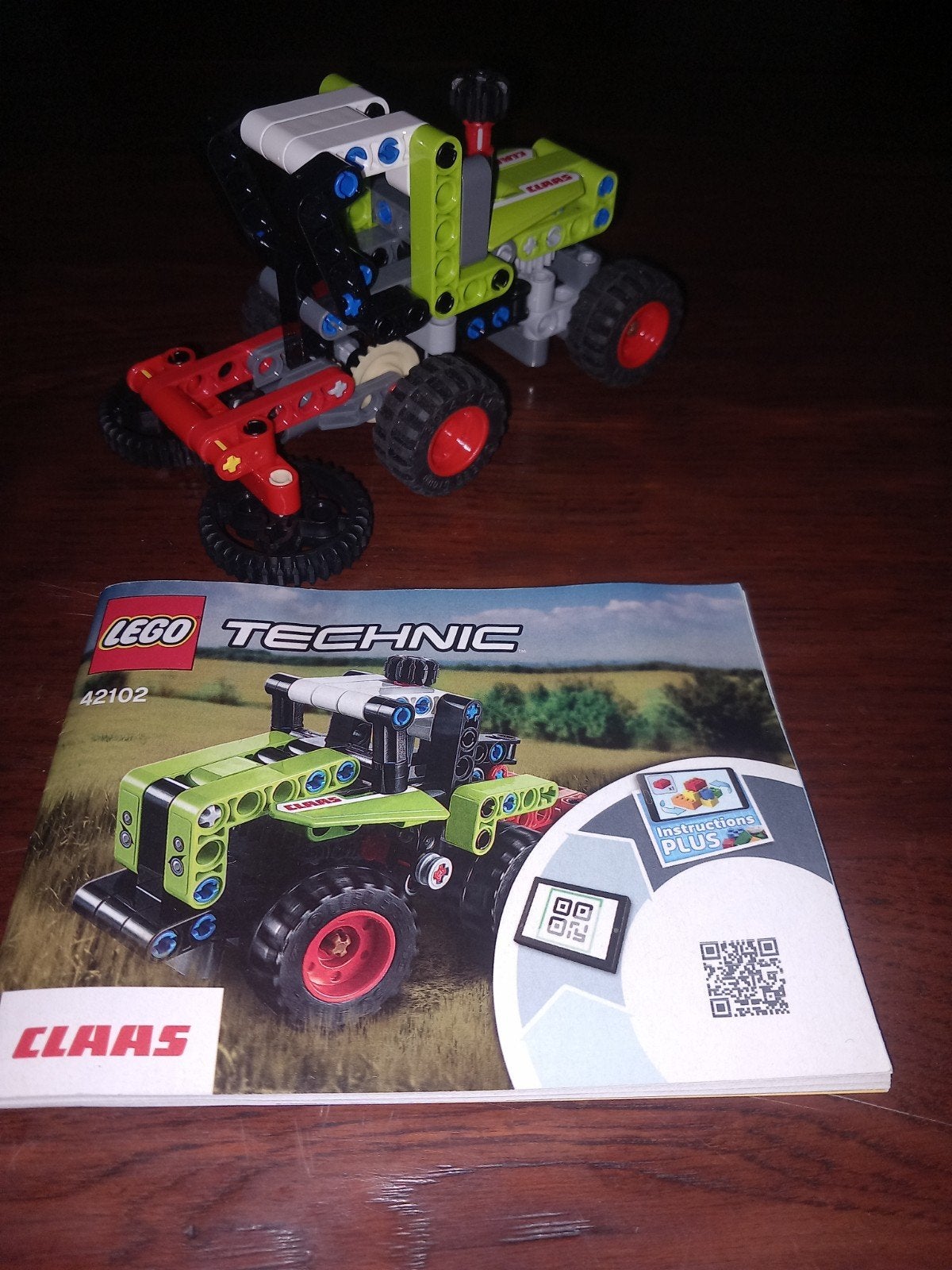 Lego Technic 42102 Claas Xerion Tractor, Ophalen, Zo goed als nieuw