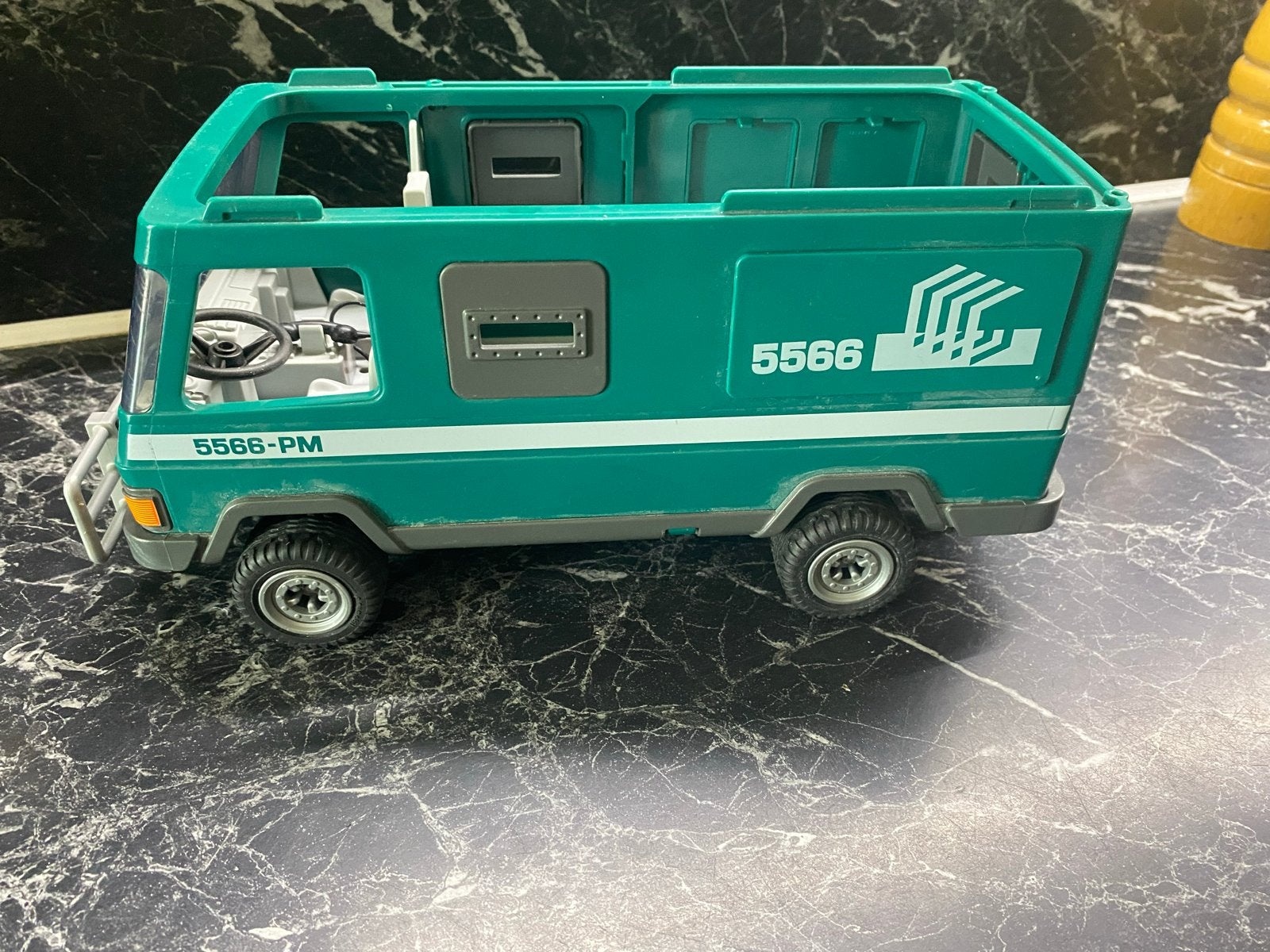Playmobil Geldtransportwagen 5566 met accessoires, Kinderen en Baby's, Speelgoed | Playmobil, Ophalen of Verzenden, Zo goed als nieuw