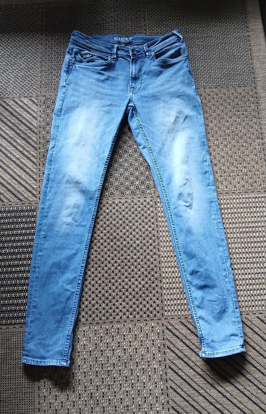 chief jeans model byron maat w30/l34 blue, Kleding | Heren, Chief, Blauw, W32 (confectie 46) of kleiner, Ophalen of Verzenden