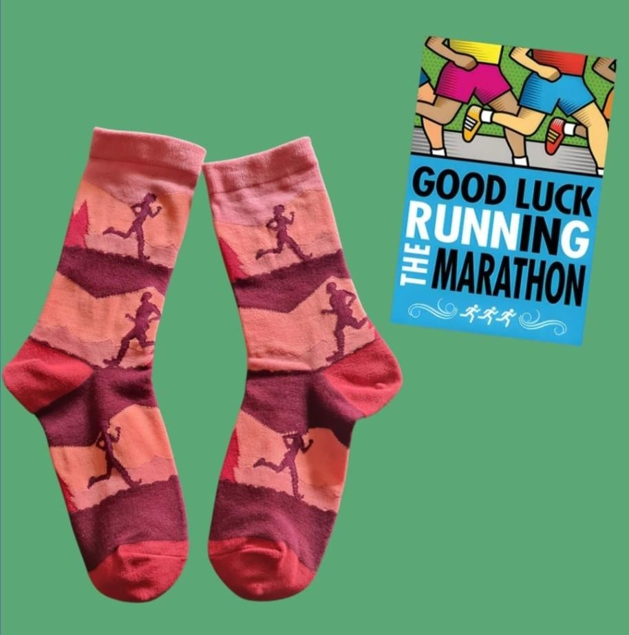 HARDLOOP SOKKEN + WENSKAART MARATHON, Ophalen of Verzenden, Nieuw
