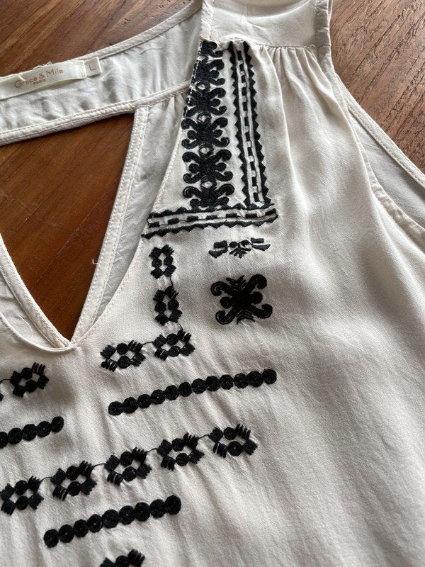 Topje Grace & Milla maat L, Beige, Maat 42/44 (L), Ophalen of Verzenden, Zo goed als nieuw