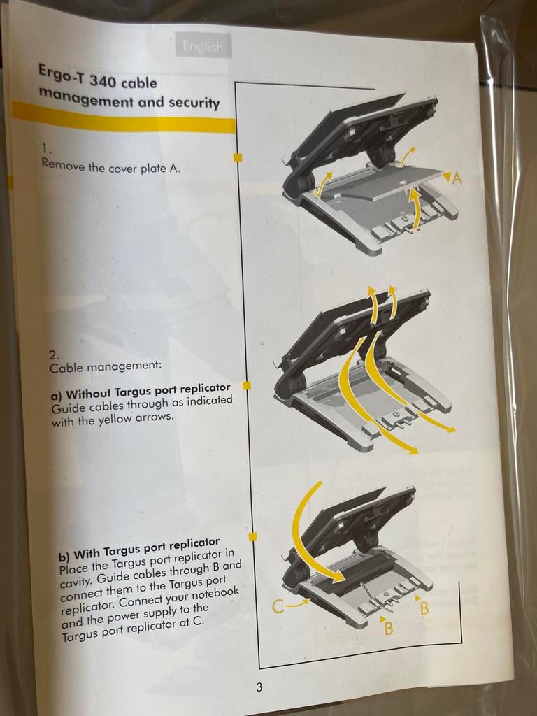 Bakker Elkhuizen Laptop standaard ergo T 340 pst 25 euro, Ophalen of Verzenden, Zo goed als nieuw