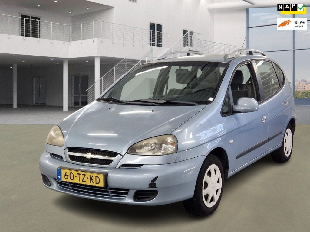 Chevrolet Tacuma 1.6-16V Spirit, Auto's, Gebruikt, Origineel Nederlands, Handgeschakeld, 600 kg