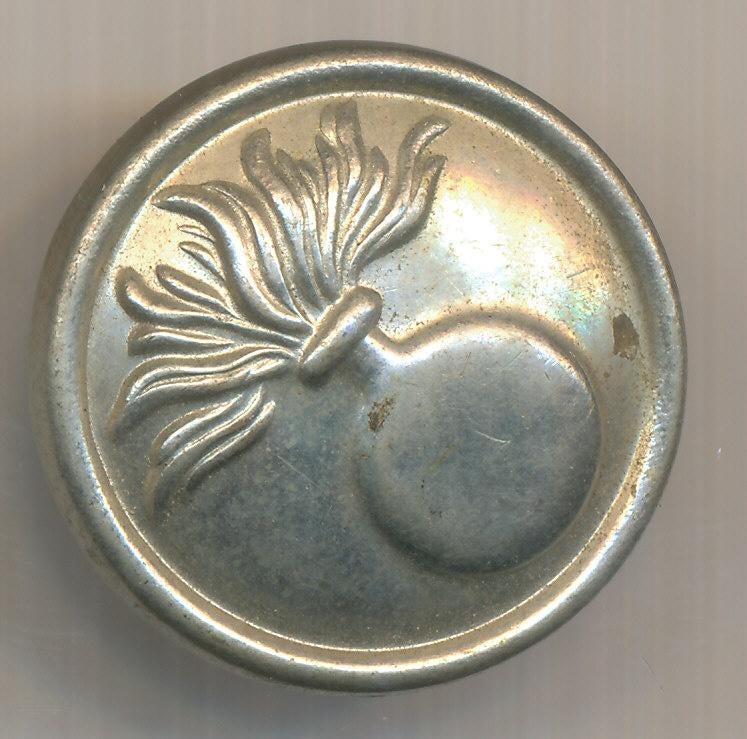 Militaire Uniformknoop - Koninklijke Marechaussee (KMar), Antiek en Kunst, Ophalen of Verzenden