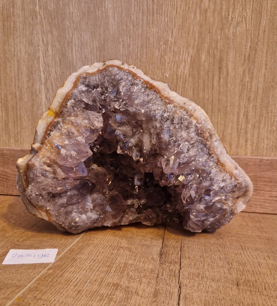 Grote natuurlijke Amethist Geode – 2.834 gram, Ophalen of Verzenden, Mineraal