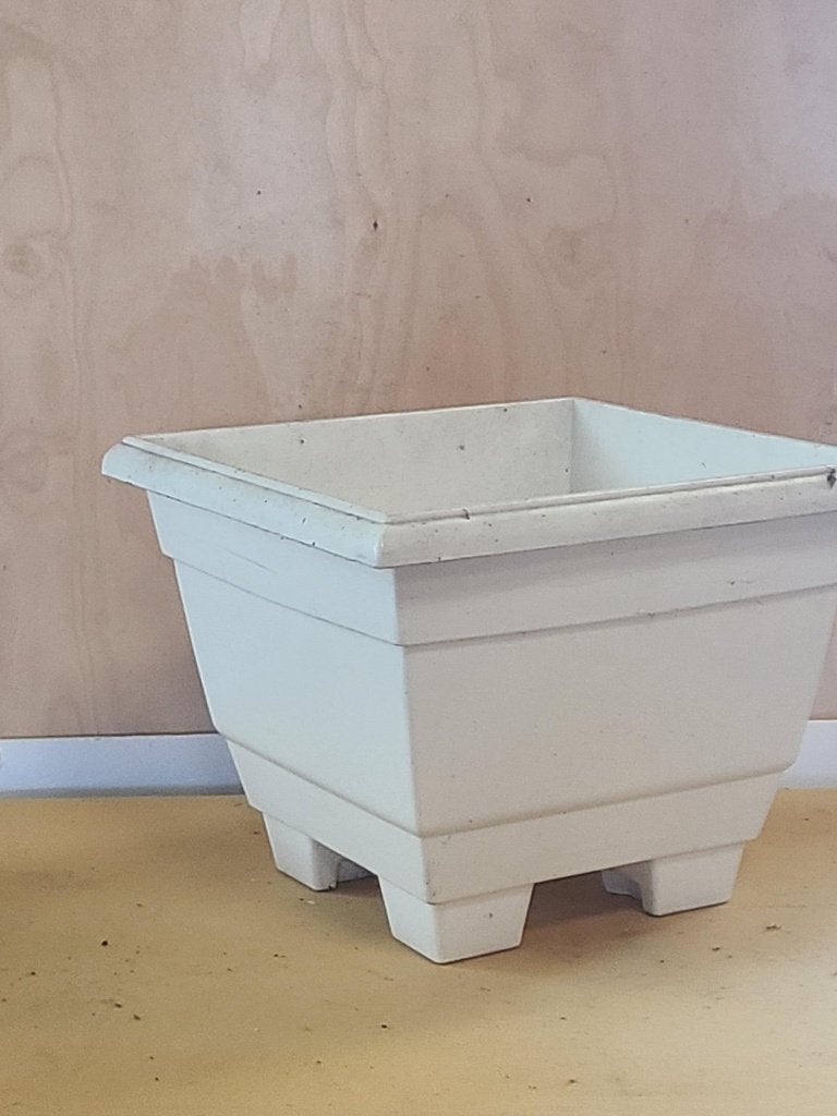 bloempot, Tuin en Terras, Kunststof, Vierkant, Ophalen of Verzenden, Zo goed als nieuw