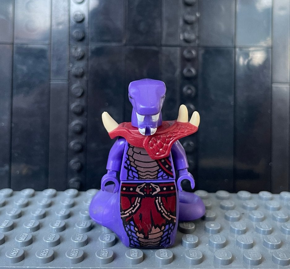 LEGO Ninjago Minifigure Snake Anaconda njo0113, Gebruikt, Lego, Ophalen of Verzenden, Minifiguur