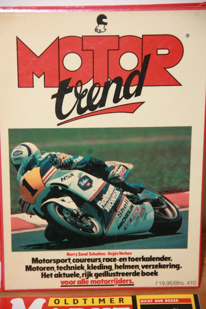 Motor Trend, Vintage Motorboek, 1989, voor alle Motorrijders, Verzenden, Gelezen, Barry Zand Scholten / Anjes Verhey., Merk of Model
