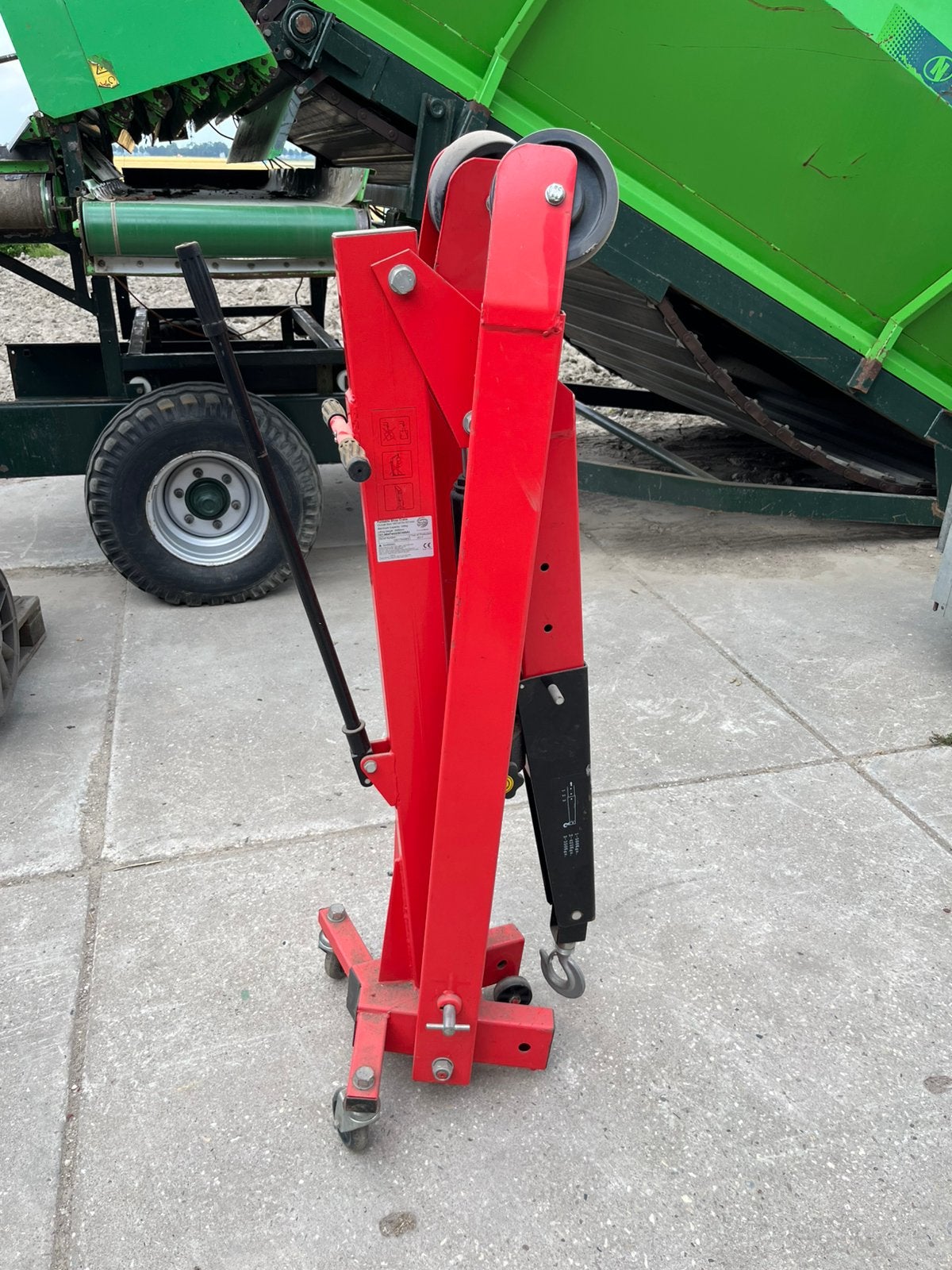 Motortakel, Auto diversen, Ophalen, Zo goed als nieuw, Hydraulisch, Garagekrik