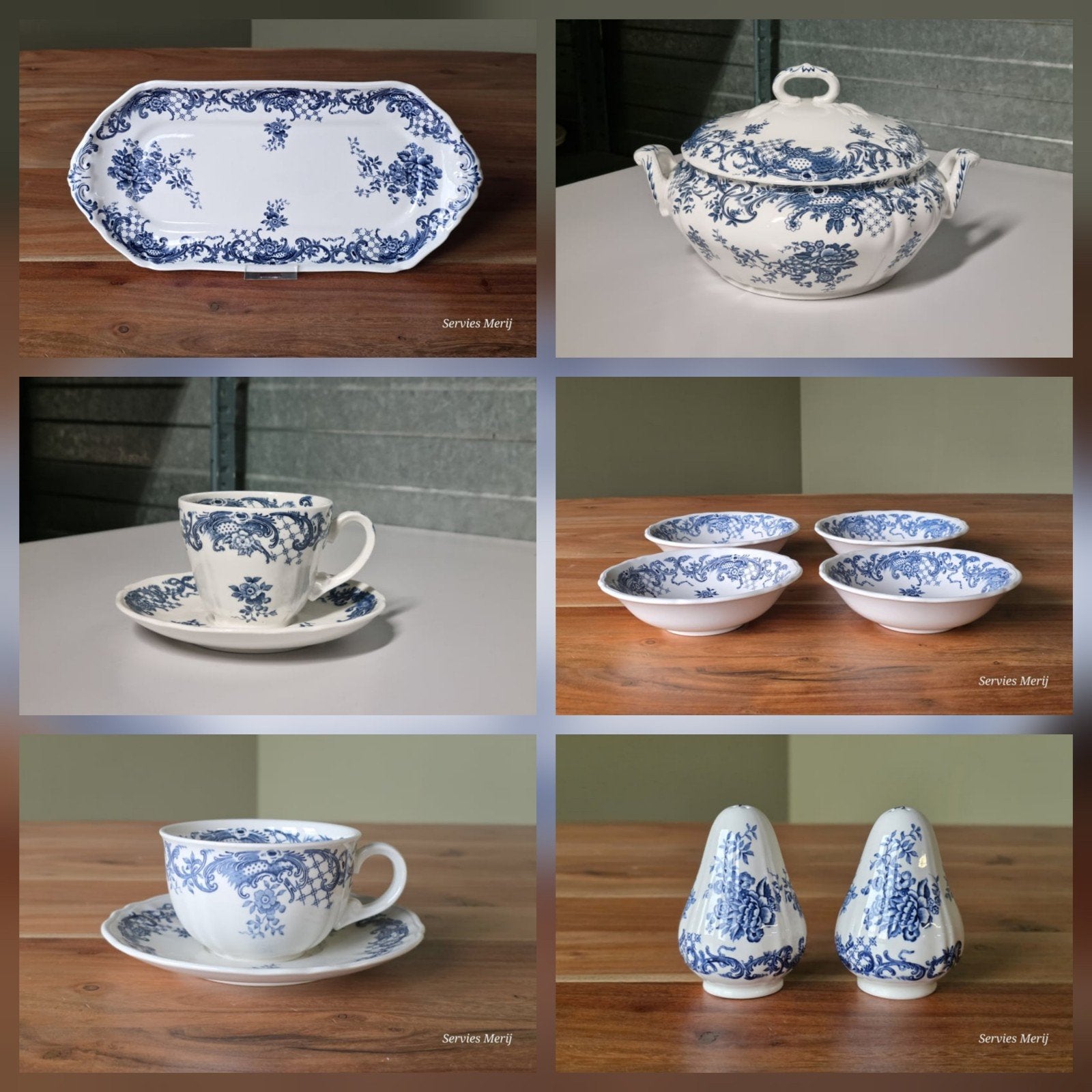 Villeroy en Boch Valeria blauw, Verzenden