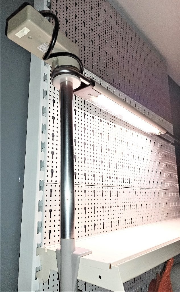 Industriële vintage  GISPEN architectenlamp -tafellamp 60s, Glas, Bureaulamp, Gebruikt, Overige merken