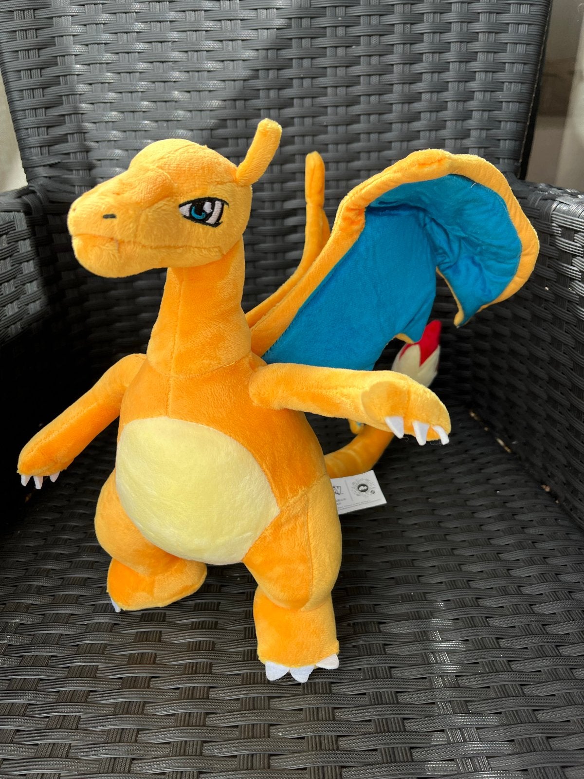 Pokémon Charizard knuffel - nieuw, Oranje, Overige merken, Dinosaurus, Nieuw
