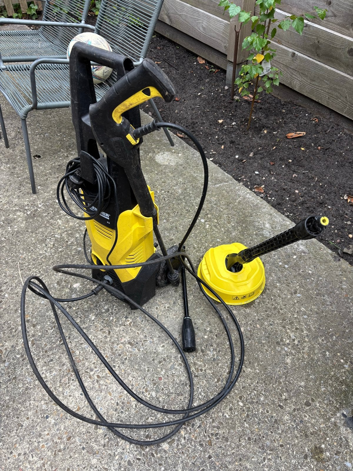 Karcher K3 hogedrukreiniger met 3 opzetstukken, Ophalen, Gebruikt, Elektrisch
