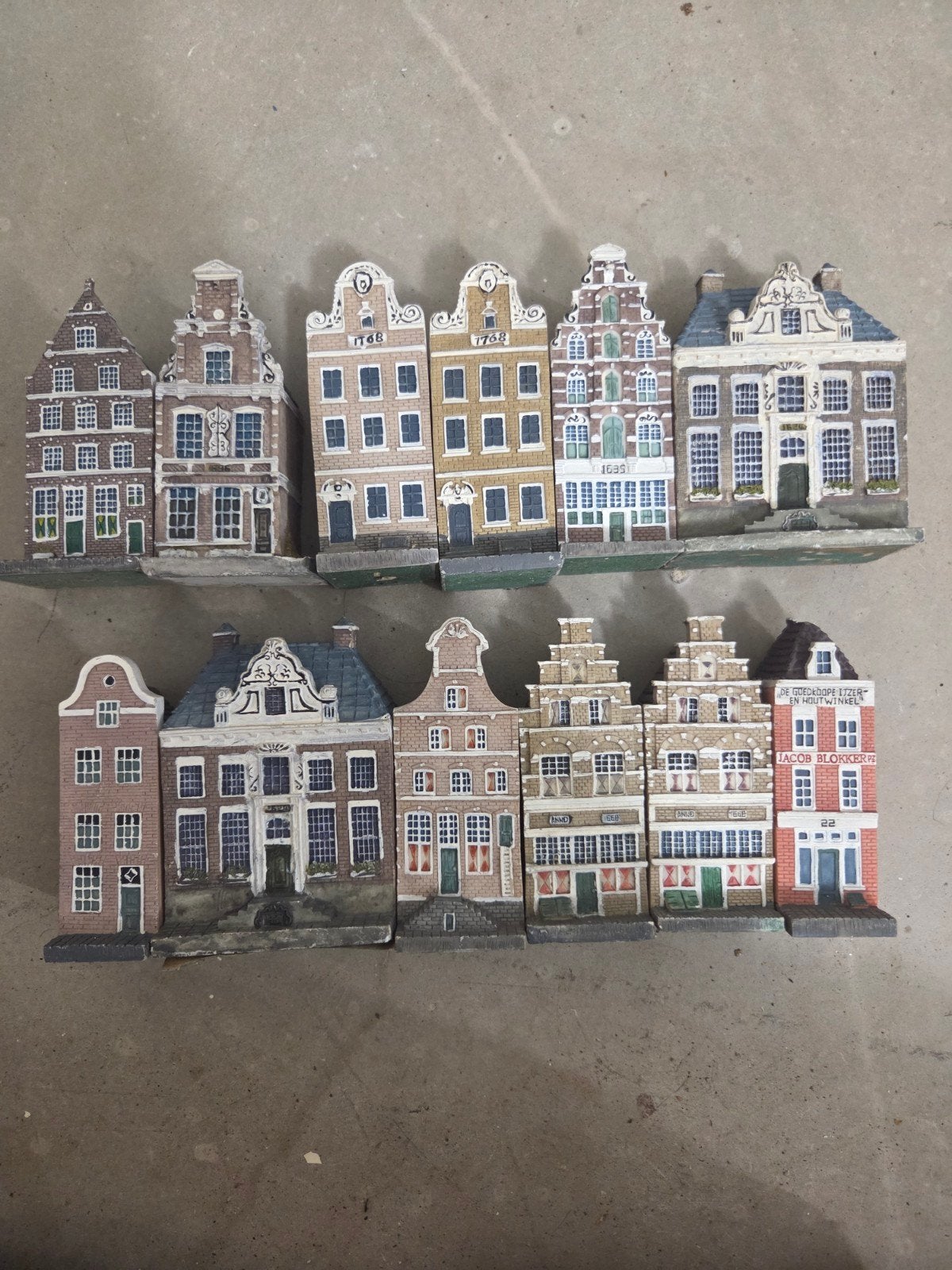 Blokker Steengoed grachtenpandjes - jubileumserie 1996, Verzamelen, Ophalen of Verzenden