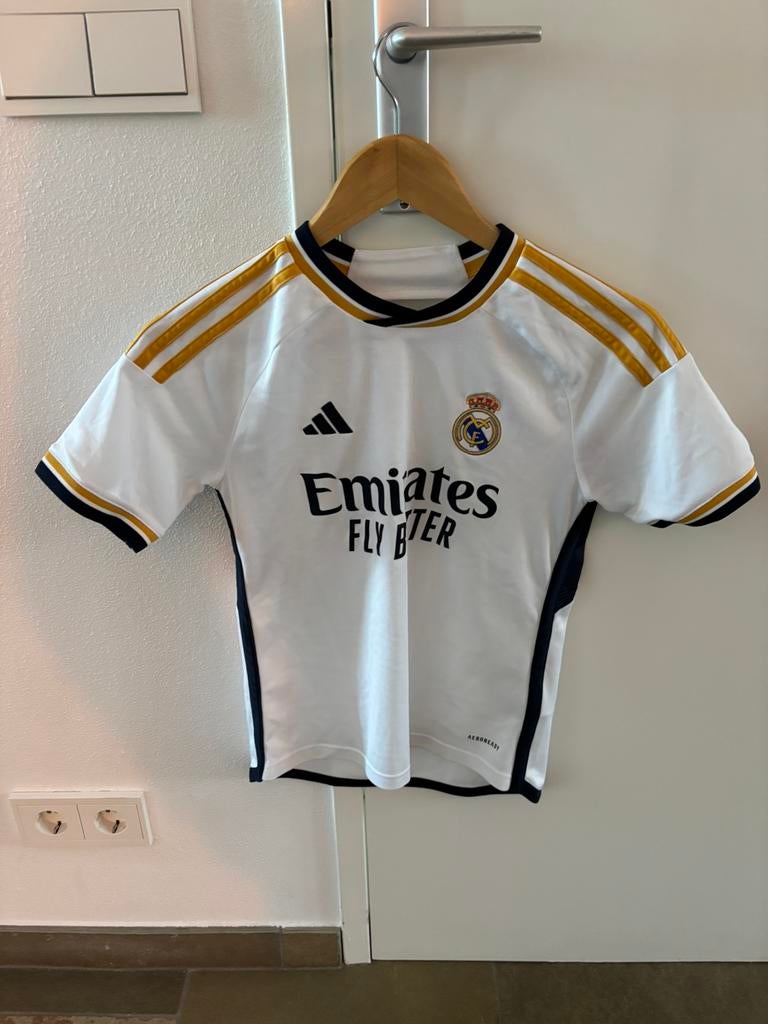 Real Madrid kinder shirt origineel, Maat XS of kleiner, Ophalen of Verzenden, Gebruikt, Shirt