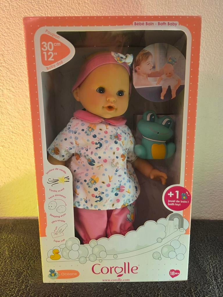 Nieuwe Badpop Oceane  "Corolle", Ophalen of Verzenden, Nieuw, Babypop