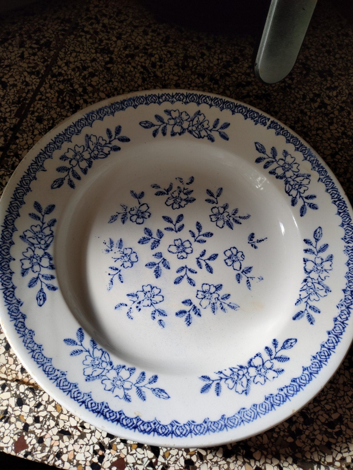 antiek bord, gemerkt, Ophalen of Verzenden