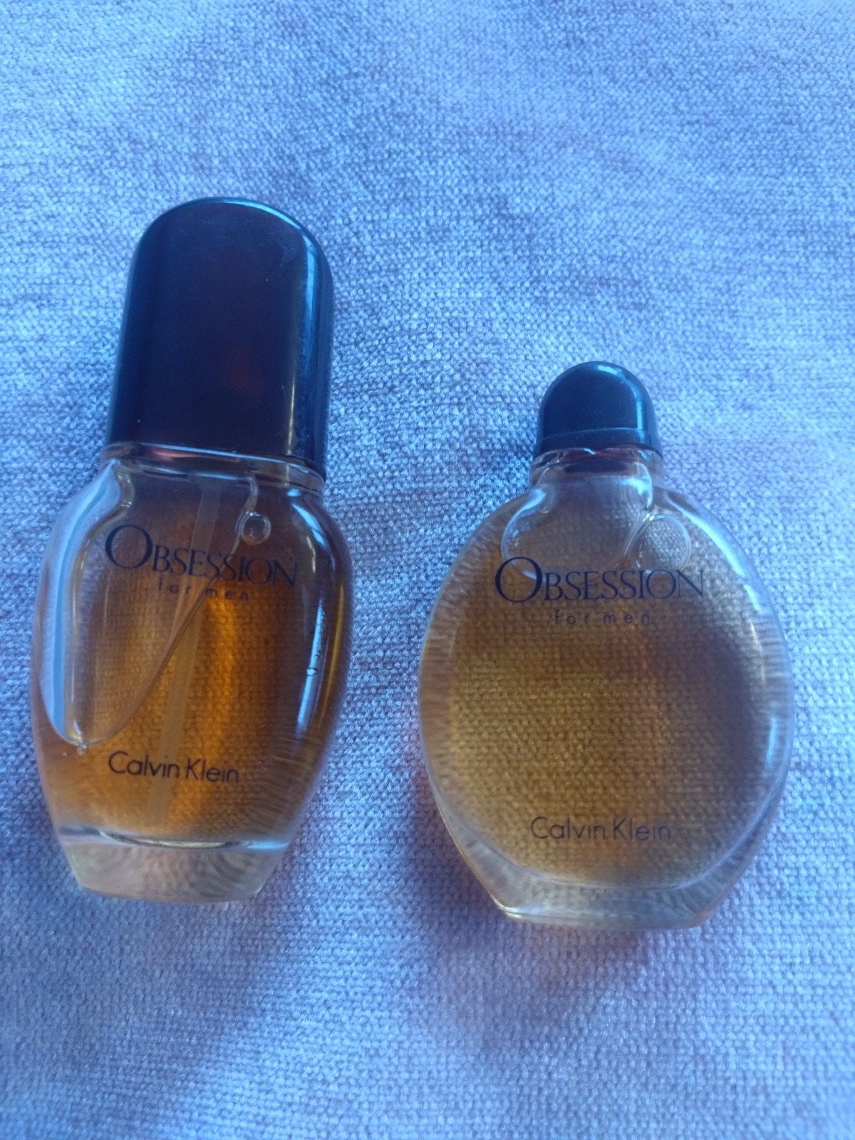 Calvin Klein Obsession for Men - 2 Flesjes, Ophalen of Verzenden, Zo goed als nieuw