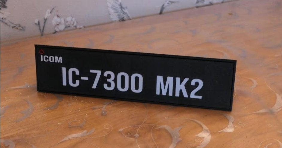Bracketverhoger ICOM iC-7300 MK2 of ander model, Verzenden, Nieuw