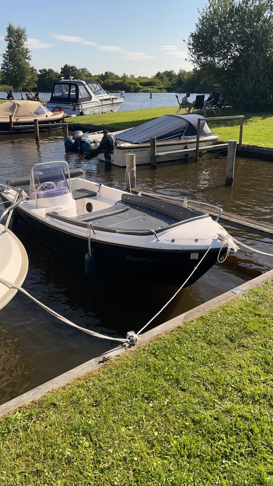 Mooie nette consoleboot met 20pk Honda motor en trailer, Ophalen, 10 tot 30 pk, 5 m, Zo goed als nieuw