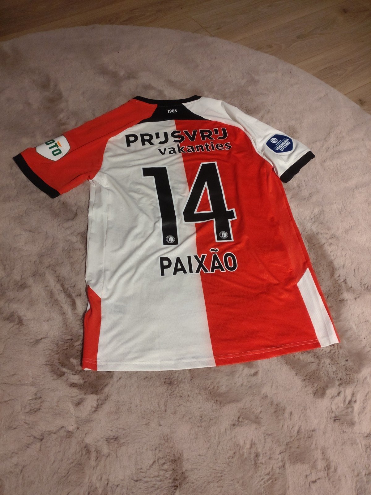 Feyenoord Thuisshirt 2022/2023 Paixão #14 Match Issue, Ophalen of Verzenden, Zo goed als nieuw, Voetbal, Meerkleurig