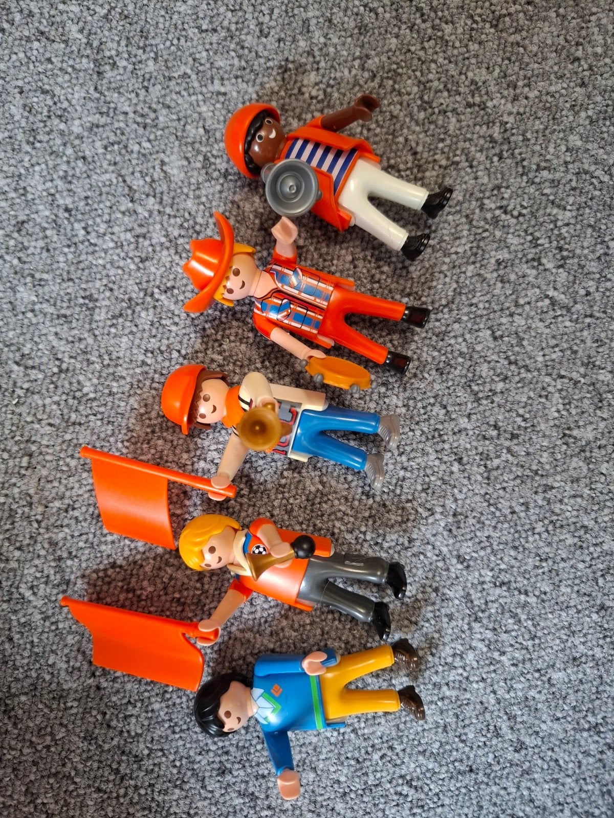 Playmobil Holland Bus met Figuren - Zo goed als nieuw, Complete set, Voertuig, Ophalen of Verzenden, Zo goed als nieuw