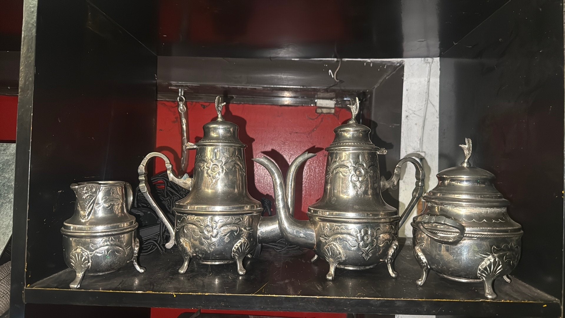 Marrokaanse theepotsetje, Ophalen